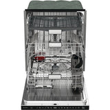 Sharp - 24" Smart Top Ctrl Dishwasher, 45 dBA, 3rd Rack - SDW6767HS