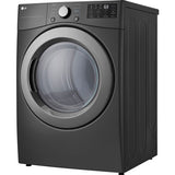 LG - 7.4 CF Ultra Large Capacity Electric Dryer with Sensor Dry, NFC Tag OnDryers - DLE3470M