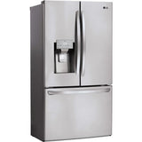 LG - 28 CF French Door, Ice and Water with Single Ice - LRFS28XBS