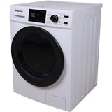 Magic Chef - 2.7 Cu Ft Washer Dryer Combo - MCSCWD27S5