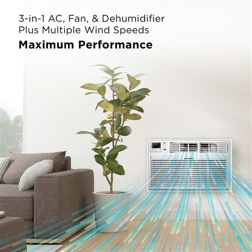 TCL - 10,000 BTU Smart Through-the-Wall AC 115V - White - H10T9E1-A