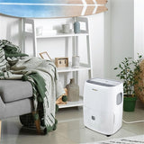 Whirlpool - 50 Pint Dehumidifier, White, E-Star, R32 - WHAD501DW