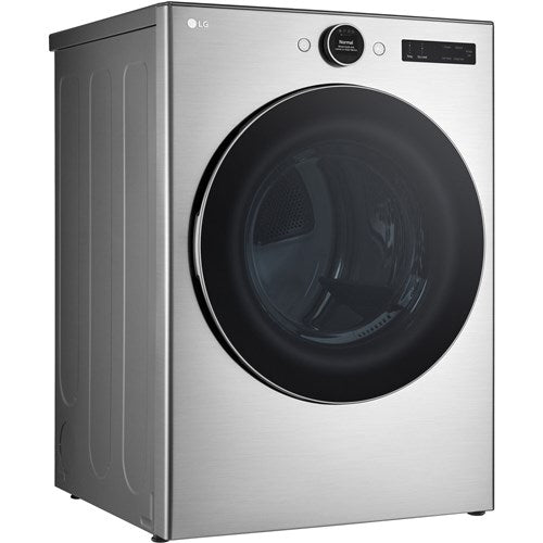 LG - 7.4 CF Ultra Large Capacity Electric Dryer w/ Sensor Dry and TurboSteam - DLEX5500V