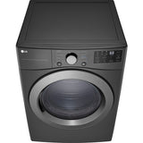 LG - 7.4 CF Ultra Large Capacity Electric Dryer with Sensor Dry, NFC Tag OnDryers - DLE3470M