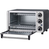 Danby - 0.4 Cu. Ft. 4 Slice Toaster Oven, Holds 9" PizzaToaster Ovens - DBTO0412BBSS