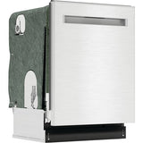 Sharp - 24" Smart Top Ctrl Dishwasher, 45 dBA, 3rd Rack - SDW6767HS