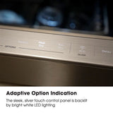 Sharp - 24" Smart Top Ctrl Dishwasher, 45 dBA, 3rd Rack - SDW6888JS