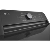 LG - 7.3 CF Electric Dryer, Sensor Dry, NeverRust Stainless Steel Drum - DLE6100M