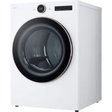 LG - 7.4 CF Ultra Large Capacity Electric Dryer w/ Sensor Dry and TurboSteam - DLEX6500W