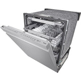 LG - 24" Top Control Dishwasher, 44dB, Smart WiFi, QuadWash Pro, Dynamic Dry - LDPS6762S