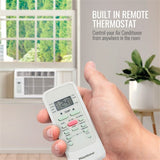 Keystone - 14, 500 BTU Window A/C, Cool Only, Remote Control, 115V - KSTAW14DE
