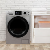 Magic Chef - 2.7 Cu Ft Washer Dryer Combo - MCSCWD27S5