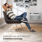TCL - 10,000 BTU Smart Through-the-Wall AC 115V - White - H10T9E1-A
