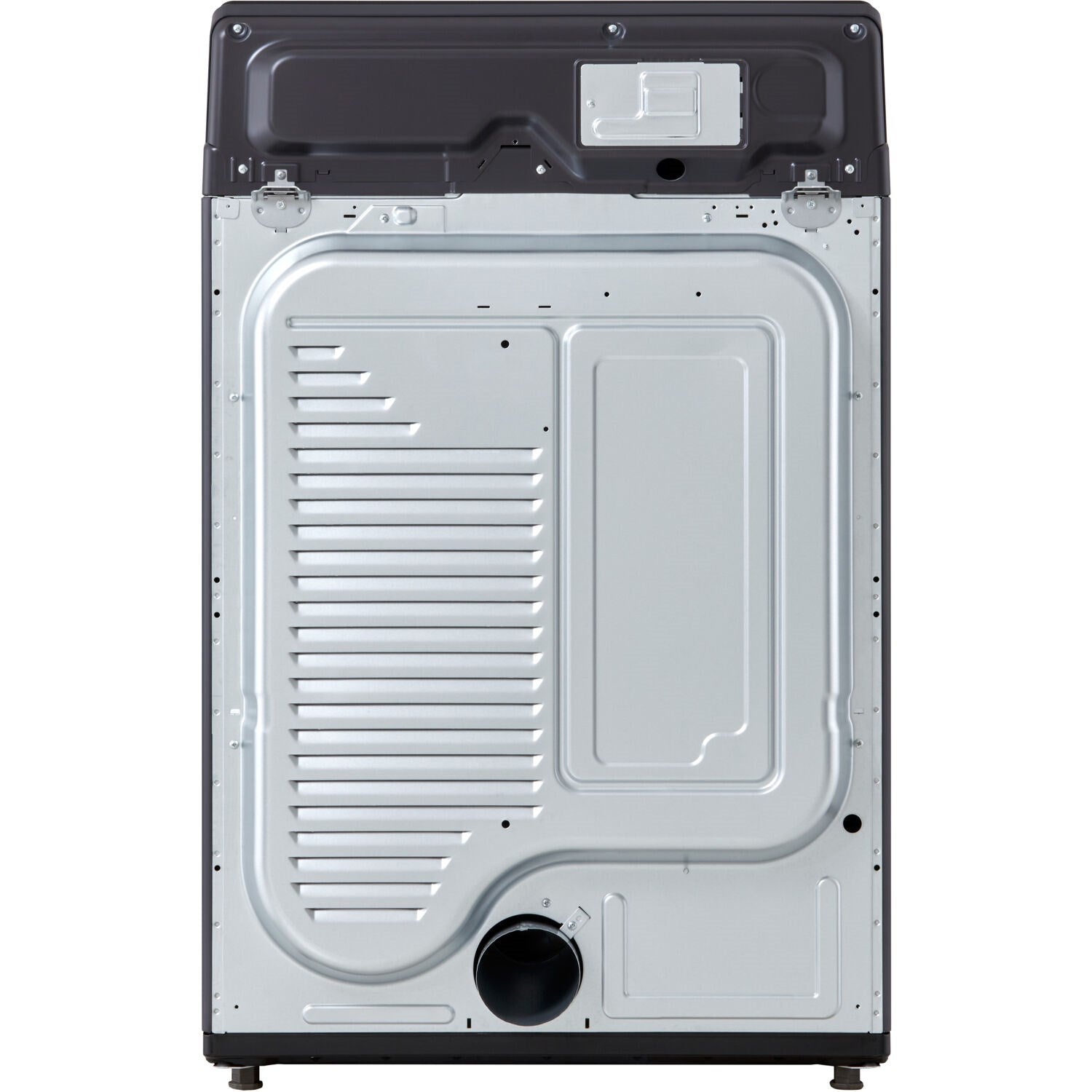 LG - 7.3 cu. ft. 7.3 CF Electric Dryer, Wi-Fi, Easy Load, AI Sensor Dry - Black Matte - DLE8400BE