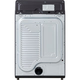 LG - 7.3 cu. ft. 7.3 CF Electric Dryer, Wi-Fi, Easy Load, AI Sensor Dry - Black Matte - DLE8400BE