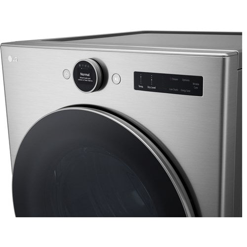 LG - 7.4 CF Ultra Large Capacity Gas Dryer w/ Sensor Dry, TurboSteam, Wi-FiDryers - DLGX5501V