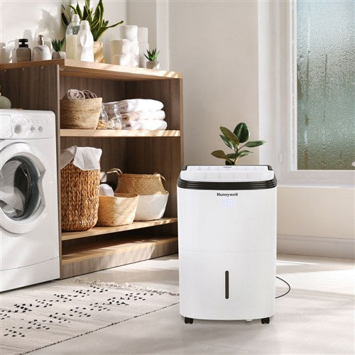 Honeywell - 50 Pint Dehumidifier(70 Pint 2012 DOE Standard) W/ Alexa Control, E-Star - TP70AWKN