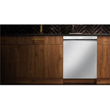 LG - 24" Front Control Dishwasher, 48 dBA, QuadWash, EasyRack Plus, 3rd Rack - LDFN4542S