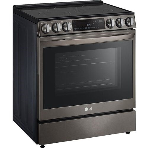 LG - 6.3 CF Smart Electric Slide-In Range, Air Fry, Fan Convection, ESTAR - LSEL6333ZE