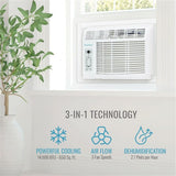 Keystone - 14, 500 BTU Window A/C, Cool Only, Remote Control, 115V - KSTAW14DE