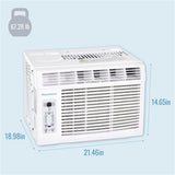 Keystone - 14, 500 BTU Window A/C, Cool Only, Remote Control, 115V - KSTAW14DE