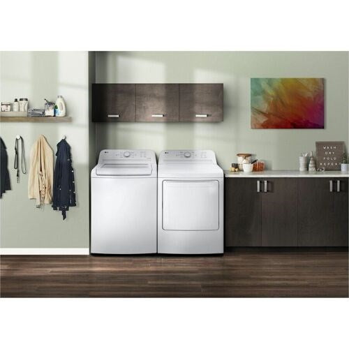 LG - 7.3 CF Ultra Large High Efficiency Electric Dryer - DLE6100W