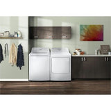 LG - 7.3 CF Ultra Large High Efficiency Electric Dryer - DLE6100W