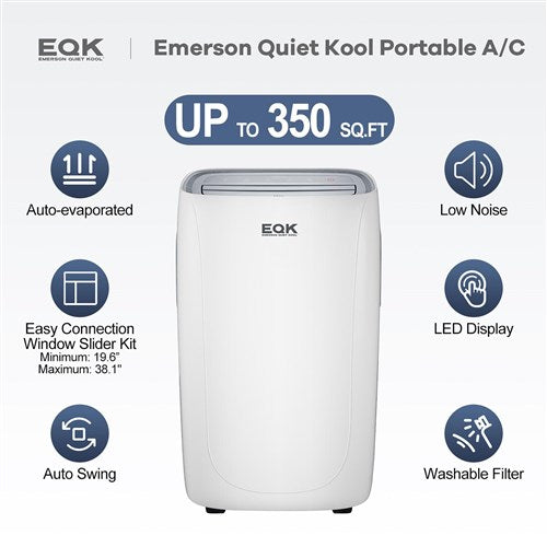 Emerson Quiet - 5000 BTU Portable Air Conditioner with Wifi Controls | EAPC5RSC1