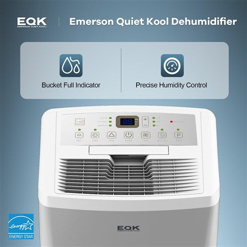 Emerson Quiet - 50 Pint Dehumidifier with Pump - EAD50EP1H