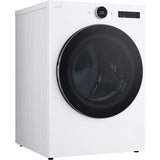 LG - 7.4 CF Ultra Large Capacity Gas Dryer w/ Sensor Dry, TurboSteam, Wi-Fi - DLGX5501W
