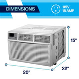 Arctic Wind - 10000 BTU Electronic Window A/C DOE  R32 | 3AW10000DA