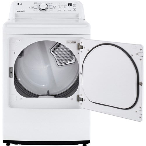 LG - 7.3 CF Ultra Large High Efficiency Gas Dryer - DLG7001W