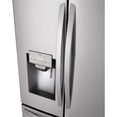 LG - 28 CF French Door, Ice and Water with Single IceRefrigerators - LRFS28XBS