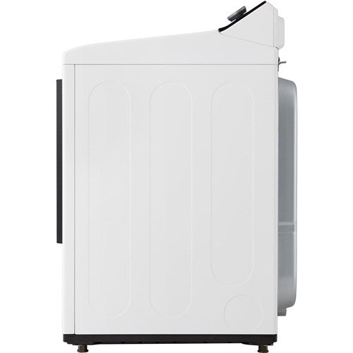 LG - 7.3 CF Electric Dryer, Wi-Fi, Easy Load, AI Sensor Dry - DLE8400WE