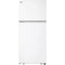 LG - 18 CF Top Mount, 28" Wide, Garage Ready, Door Reversible - LT18S2100W