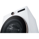 LG - 7.4 CF Ultra Large Capacity Electric Dryer w/ Sensor Dry and TurboSteam - DLEX6500W