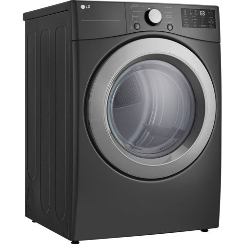 LG - 7.4 CF Ultra Large Capacity Electric Dryer with Sensor Dry, NFC Tag On - DLE3470M