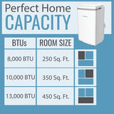 Keystone - 8000 BTU Portable Air Conditioner | KSTAP08MFC