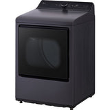LG - 7.3 CF Gas Dryer, EasyLoad, AI Sensor Dry - DLG8401BE