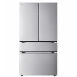 LG - 26 CF Counter Depth Max French Door with Internal Water, Pocket Handle - LF26C8210S