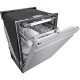 LG - 24" Top Control Dishwasher, 42dB, Smart WiFi, QuadWash Pro, Dynamic Dry - LDPH7972S