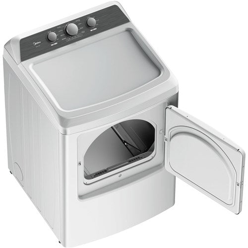 Midea - 7.0 CF Electric Dryer, Sensor DryDryers - MLTE41N1BWW