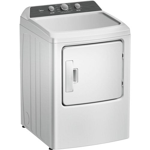 Midea - 6.7 CF Gas Dryer, Sensor DryDryers - MLTG41N1BWW