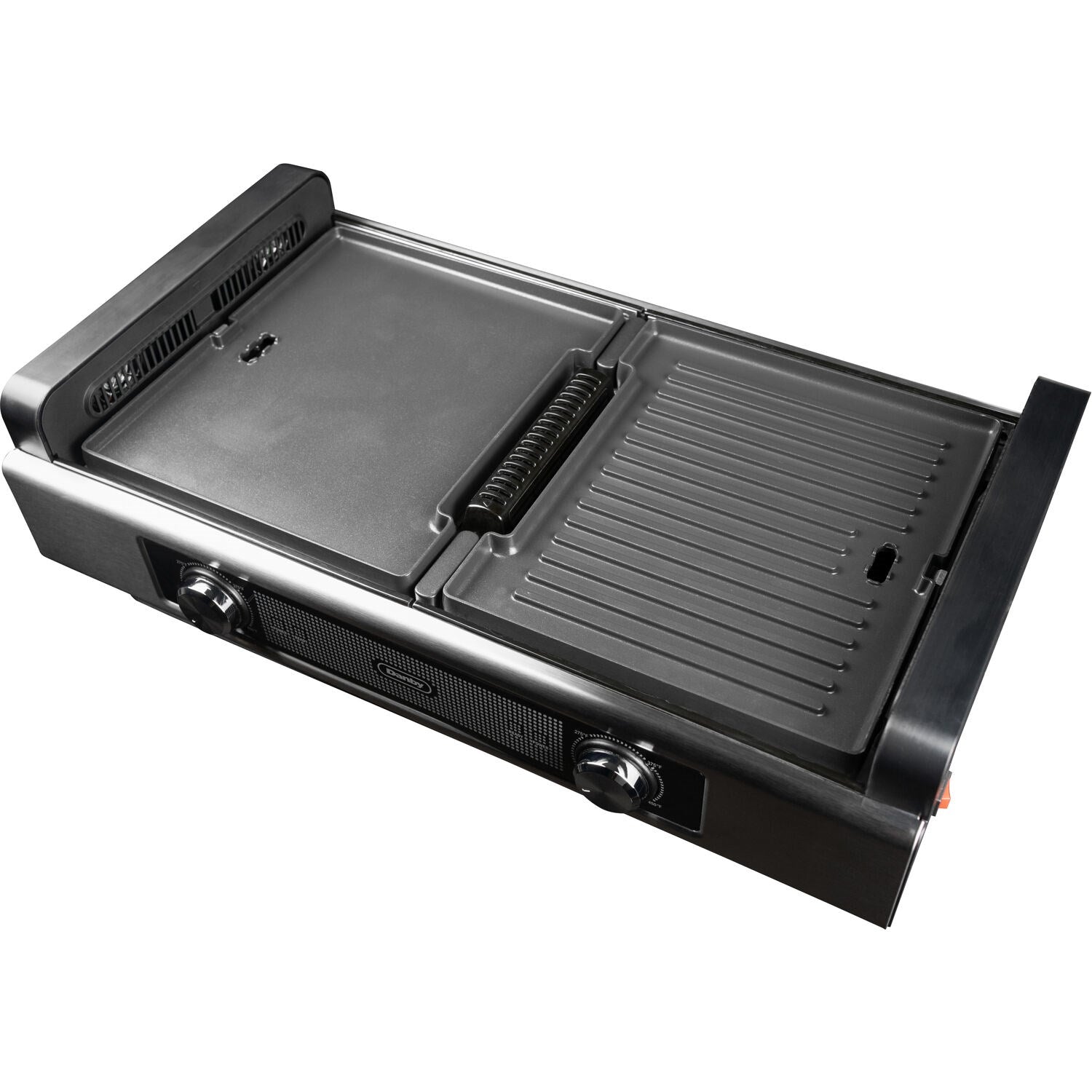 Danby - 22" Wide Smokeless Indoor Grill, 1800W, Reversible Grill and Griddle - Compact - DBSG29412XD11