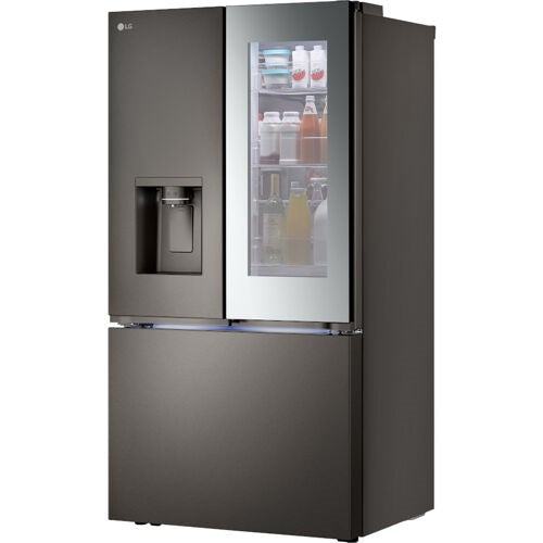 LG - 26 CF Counter Depth 3 Door French Door, Mirror InstaView DID - LRYKC2606D