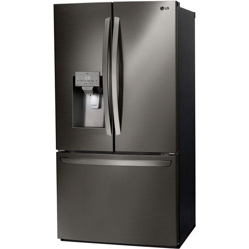 LG - 28 CF French Door, Ice and Water with Single Ice - LRFS28XBD