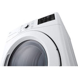 LG - 7.4 CF Ultra Large Capacity Gas Dryer with Sensor Dry, NFC Tag On - DLG3471W