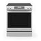 Midea - 6.3 CF / 30" Electric Range, Convection, Wi-Fi - Stainless- MES30S2AST