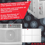 Amana Window/Wall Air Conditioners | AMAP050DW