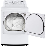 LG - 4.3 CF Top Load Washer (WT7000CW) & 7.3 CF Gas Dryer (DLG7001W) - WT7000CW-G-KIT